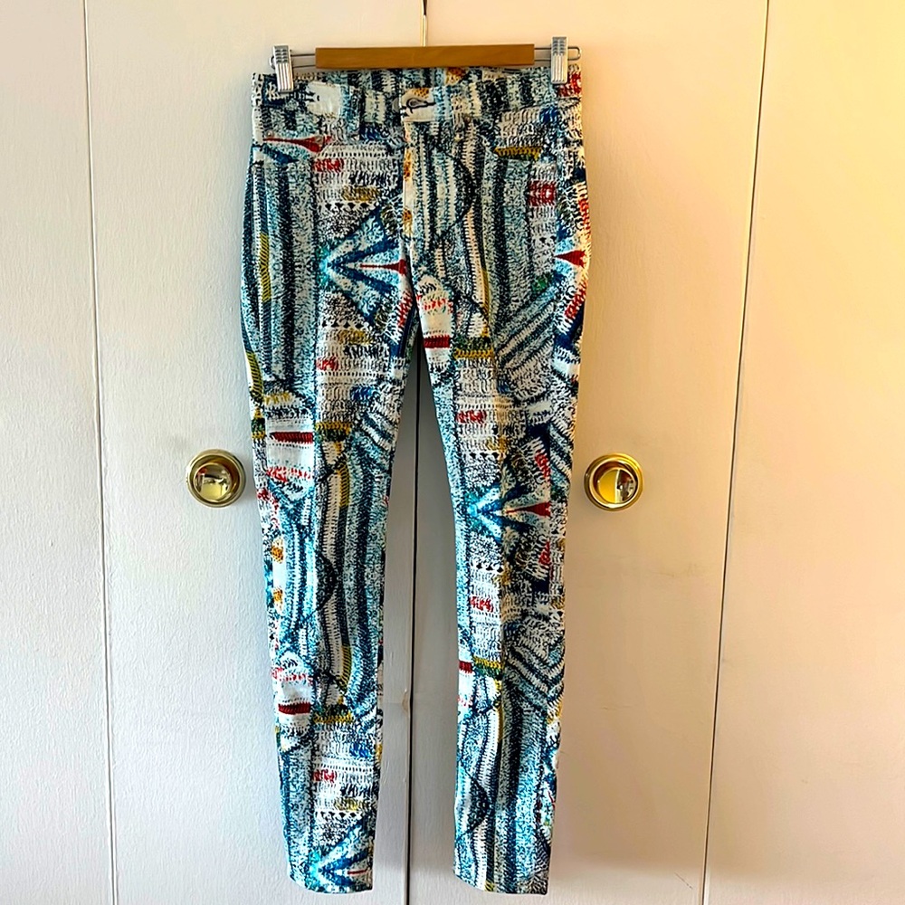 Rag & Bone Multi-Color Jeans Size 27 Inseam 28 1/2 - image 1